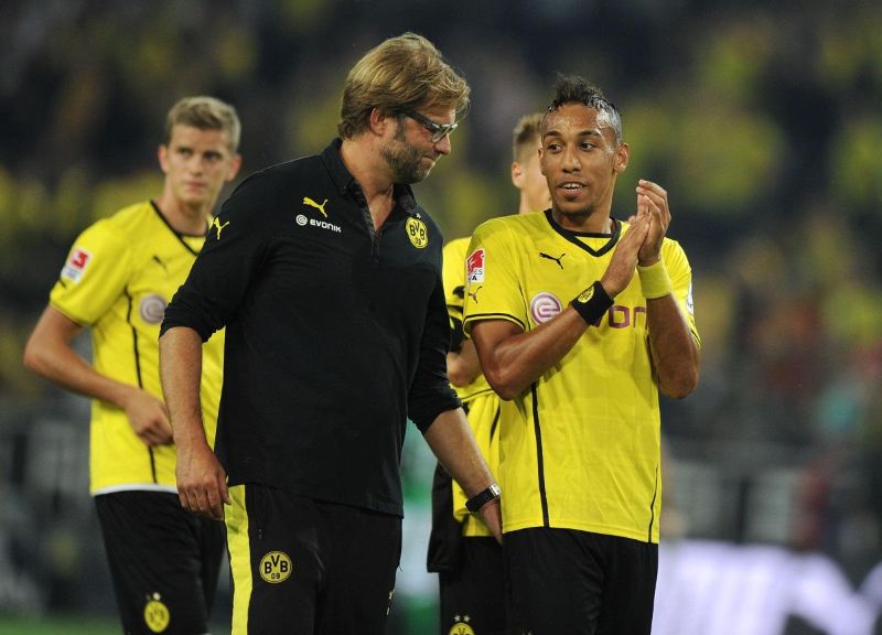 Aubameyang-Klopp-Dortmund
